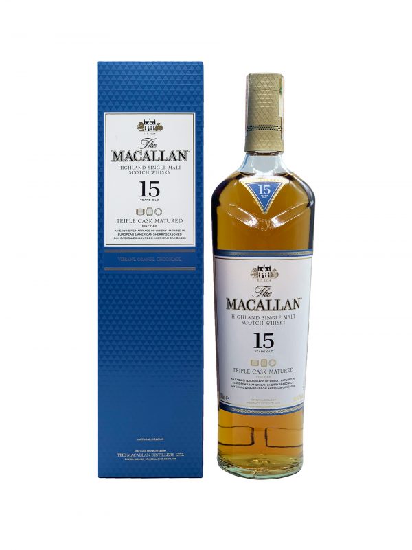 Macallan 15yrs Triple Cask Matured