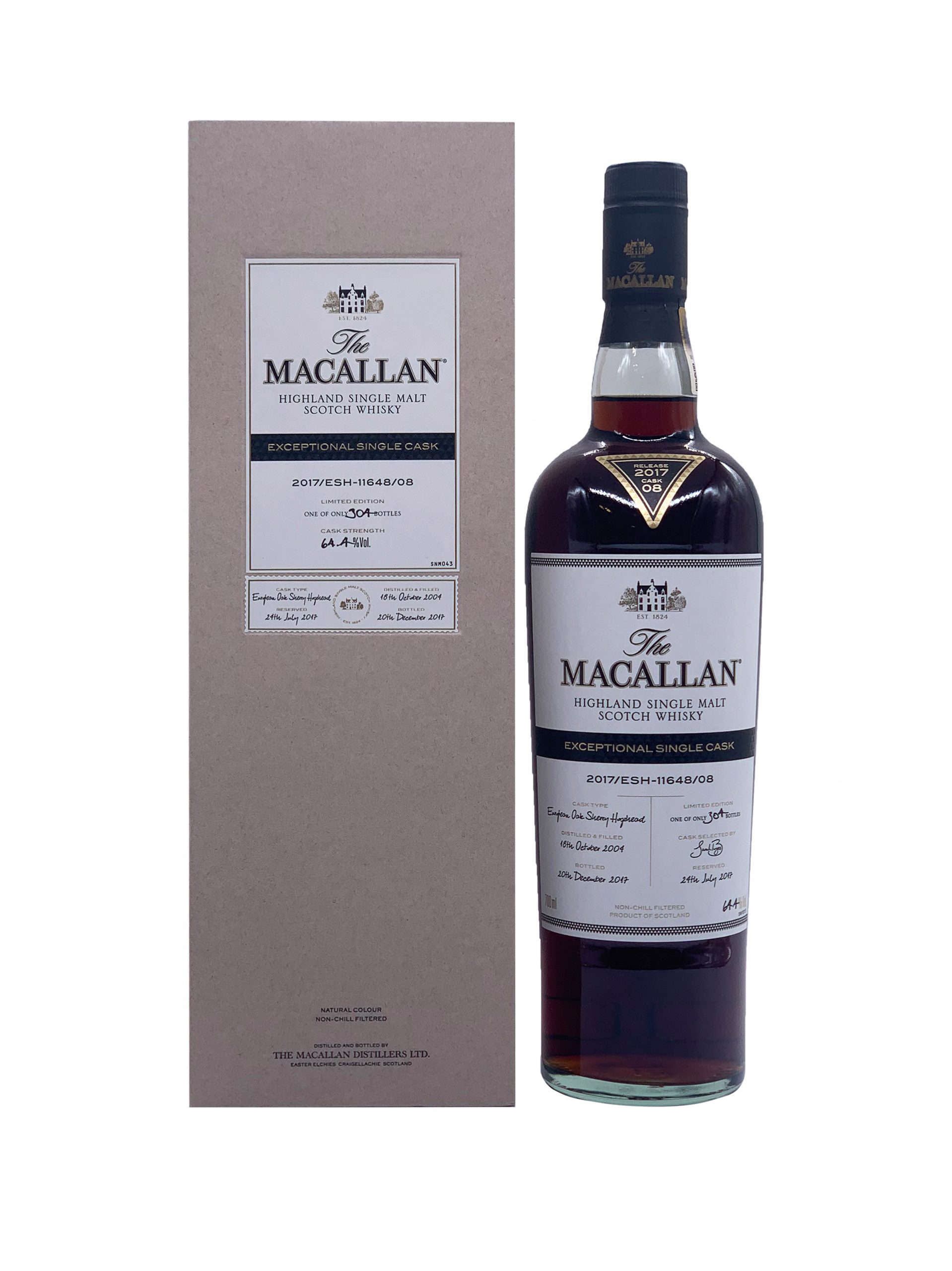 THE MACALLAN EXCEPTIONAL SINGLE CASK 2017│700ml