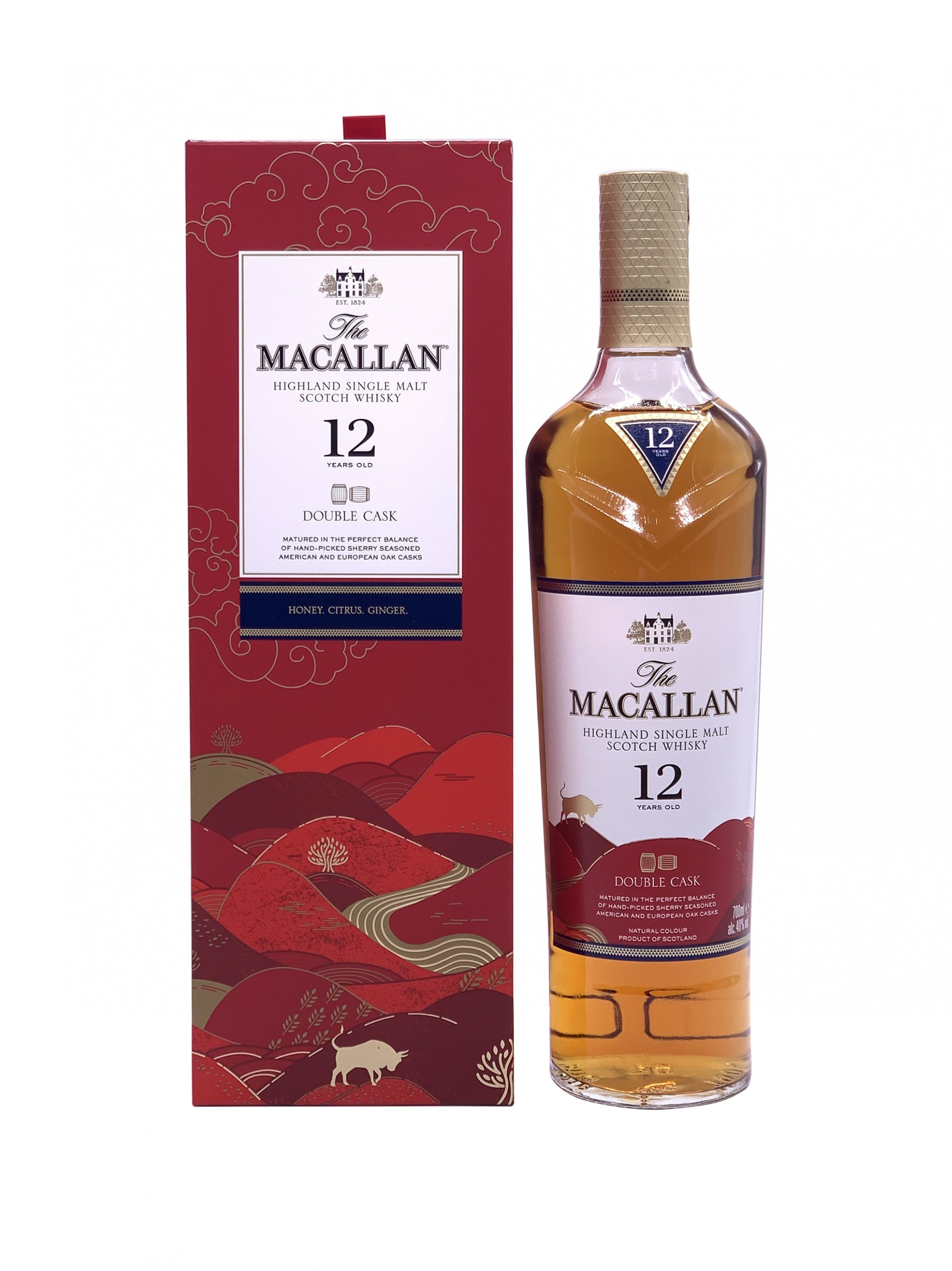 THE MACALLAN 12YRS DOUBLE CASK OX EDITION