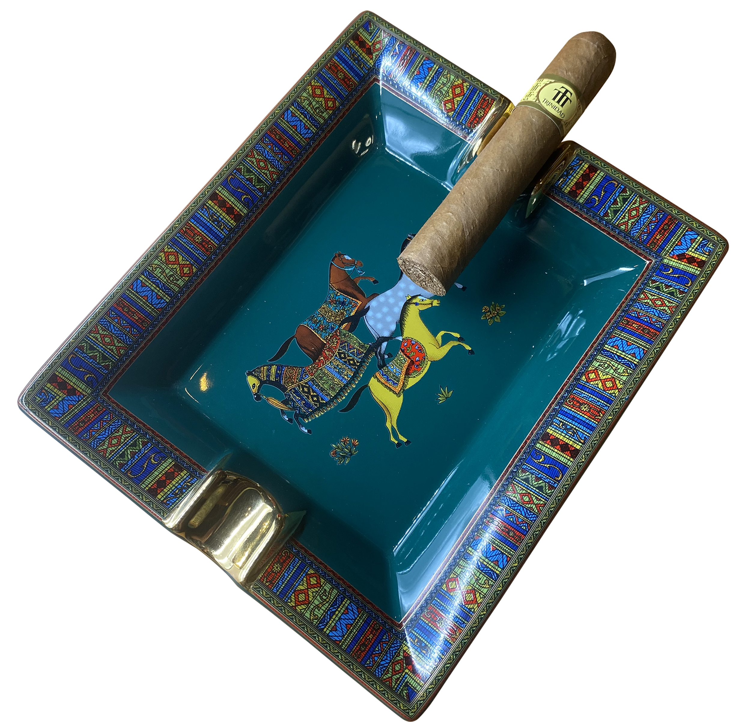 HERMES ASHTRAY│GREEN