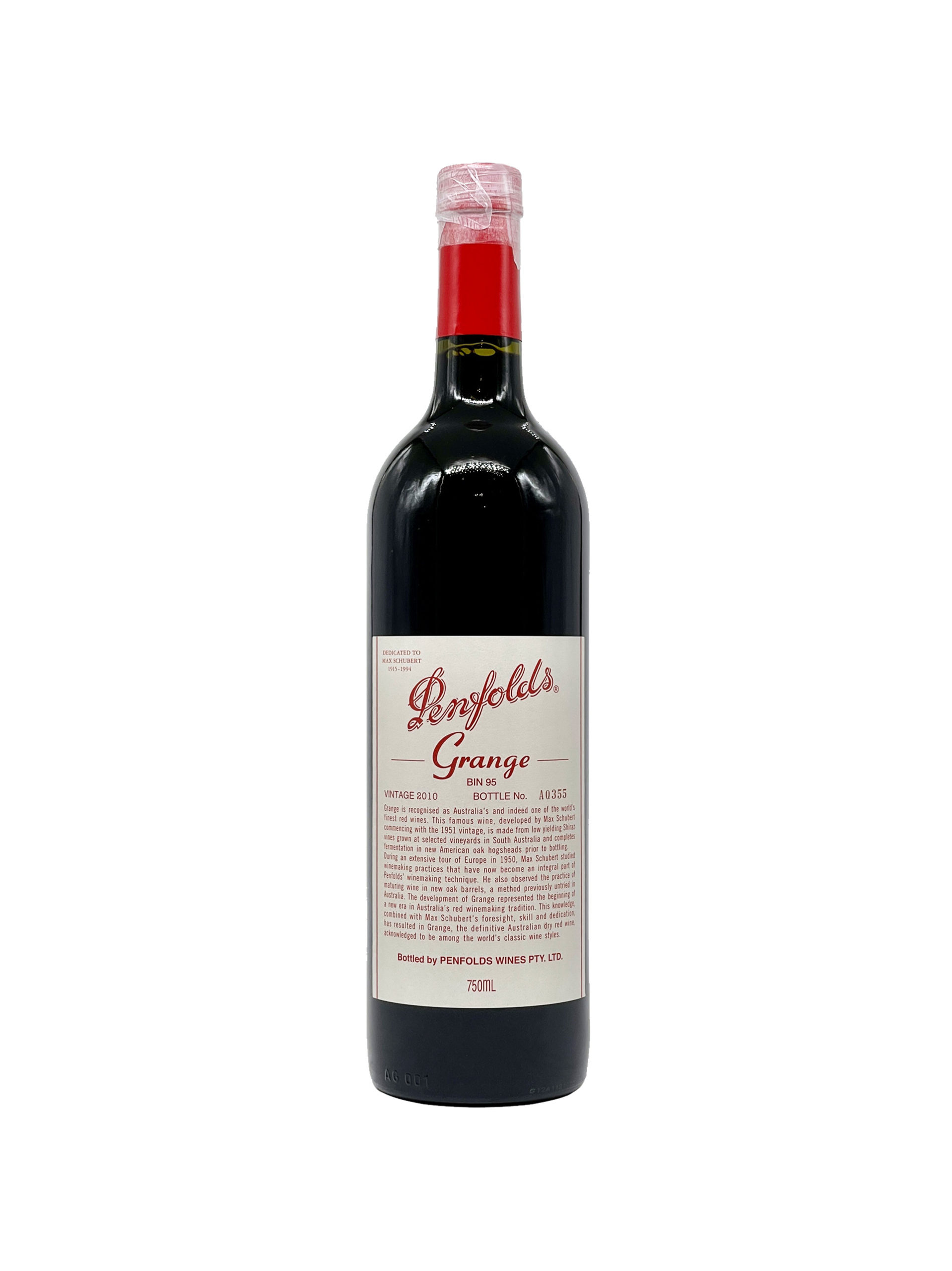 penfolds grange vintage 2010