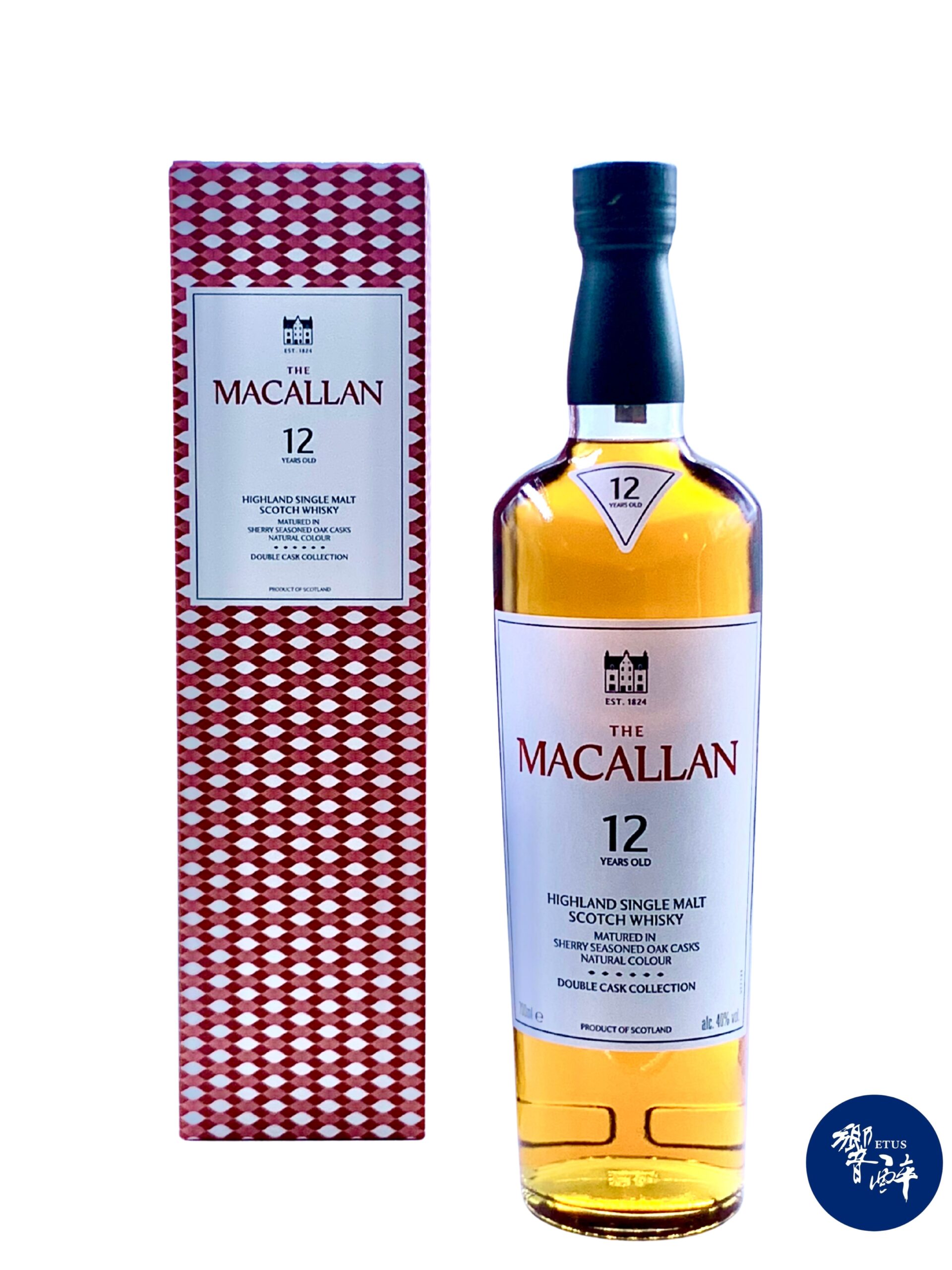 THE  MACALLAN 12YRS DOUBLE CASK NEW PACKAGING